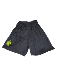 Short para futbol negro y logotipo Inter de Milan - Azul - Ver 4