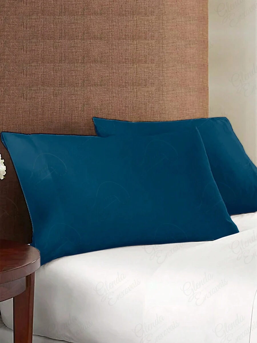 Pillowcases & Shams - Màu xanh hải quân - Xem 1