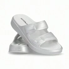 Women Flip-Flops - 灰色 - 查看 1