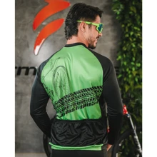 Camisetas de Ciclismo - Verde - Visão 4