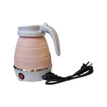 Cafetera Mini Portátil Plegable 600ml Silicon Colores - Rosa - Ver 4