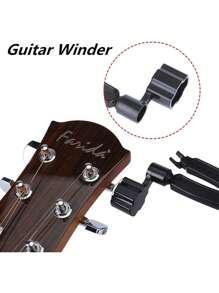 吉他弦绕线器切割器和琴桥销拔出器三合一吉他维修工具（随机赠品-吉他拨片 5 件）、吉他肩带、蓝牙吉他、吉他拨片紫色 - 黑色 - 查看 4