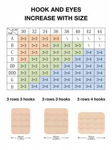 WINGSLOVE 大码女士无钢圈聚拢无肩带文胸 - 白色 - 查看 8