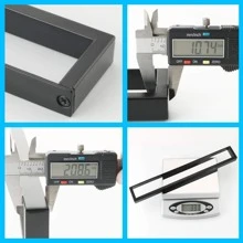 Bathroom Towel Rack Towel Ring Black Towel Rack SUS304 Stainless Steel 16 Inch Wall Mounted - Black - View 4