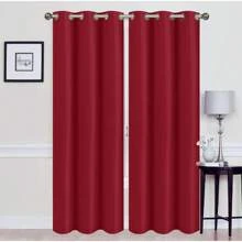 Madonna Foam-Backed Blackout Curtain Panels With Grommets - 金色 - 查看 8