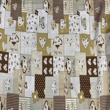 Tablecloth For 8 Places 2.50x1.40 Printed Oxford Fabric For Kitchen KITCHEN TABLECLOTH - 摩卡棕 - 查看 3