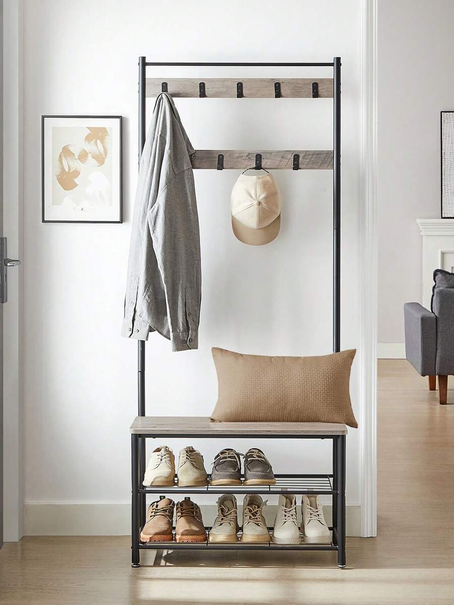 VASAGLE Shoe Racks - グレー - チェックする 1