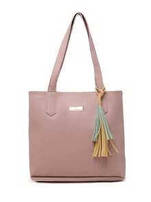 Women Shoulder Bags - 珊瑚橙 - 查看 3