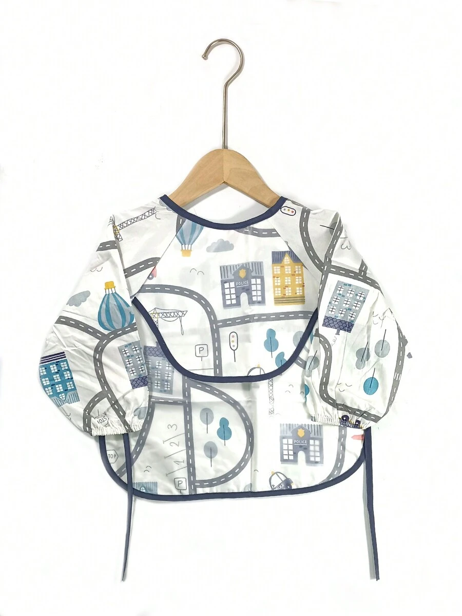 1pc Super Light Waterproof Baby Bib With Various Patterns, Stainproof ...