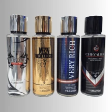 BODY MIST PARA HOMBRE , 4 PIEZAS 250Ml., PERFUME CORPORAL, SERIE DE AROMAS 4 PIEZAS. - Multicolor - Ver 3