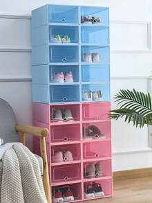 Cajas de Almacenaje Apilables Para Calzado. 3 Y 5 Organizadores y Cuidado de Tus Zapatos - Multicolor - Ver 10