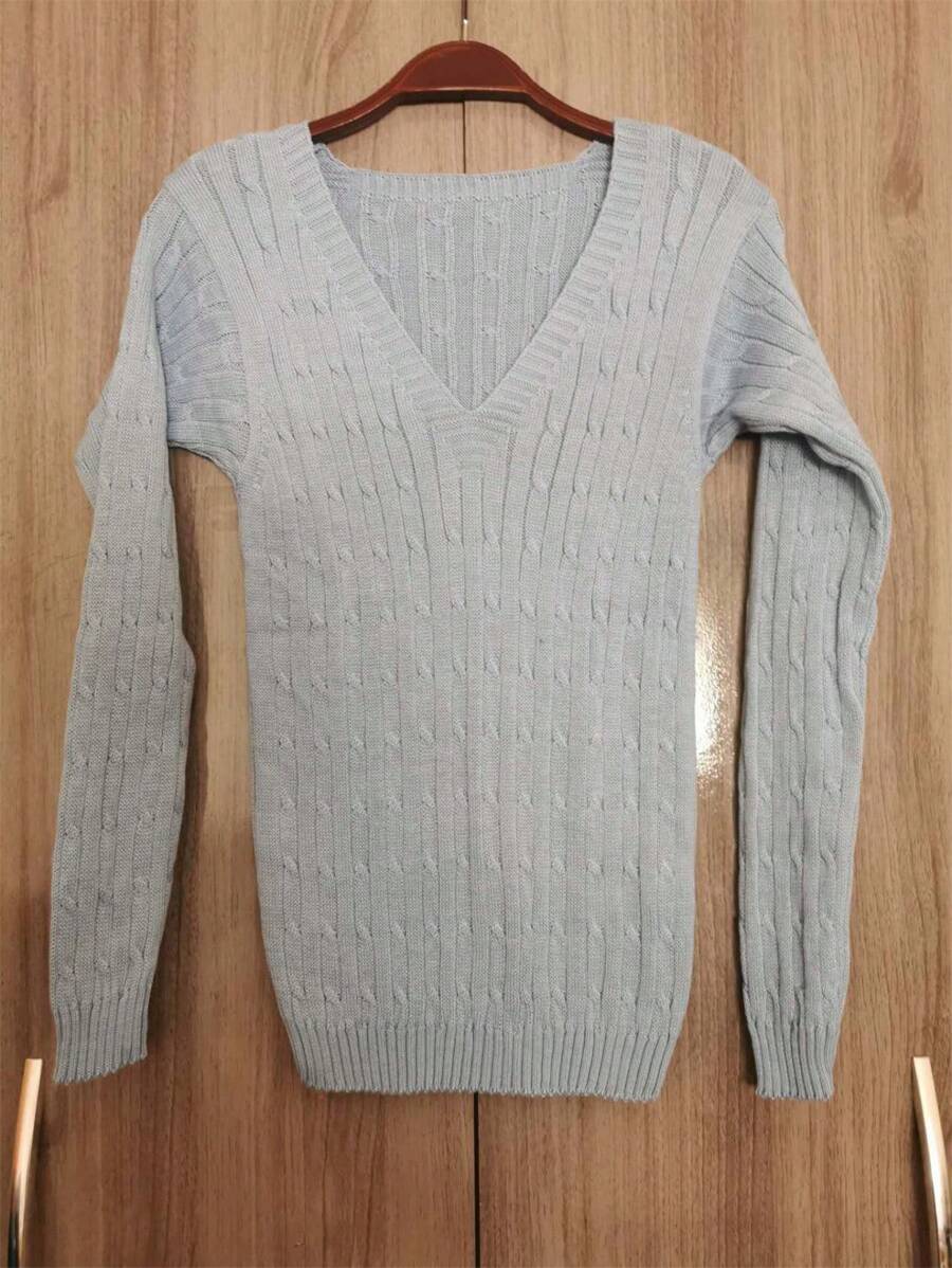 Women Sweaters - 藍色 - 查看 1