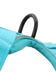 1套寵物胸背帶和牽繩,反光透氣背心風格狗和貓胸背帶,適用於小型和中型寵物,非常適合戶外散步 - 綠色 - 查看 9