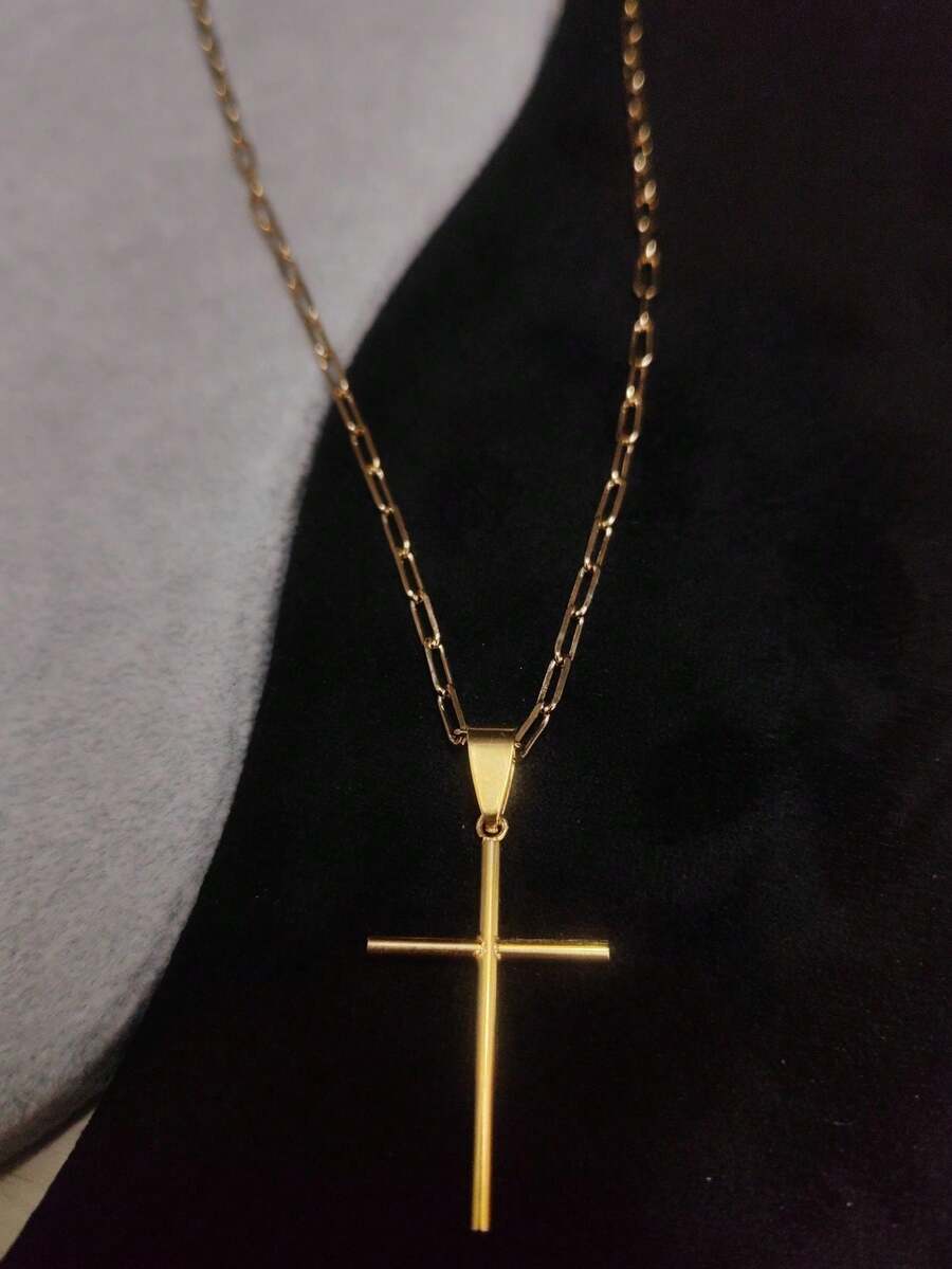 Men's Pendant Necklaces - 金色 - 查看 1