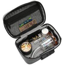 Smell Proof Bag With Combination Travel Bag Lock Odor Proof Stash Case Container - Grey - View 4