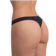 Tween Girls Plus Size Underwear - màu đen - Xem 2