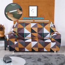 Charm Of Detail Sofa Covers - geografía retro - Ver 3