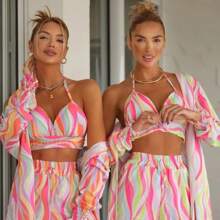 Women Dresses - 橘色 - 查看 1