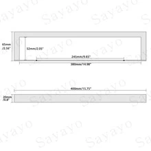 Bathroom Towel Rack Towel Ring Black Towel Rack SUS304 Stainless Steel 16 Inch Wall Mounted - Black - View 2