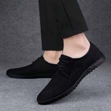 Nouvelles Chaussures Pour Hommes Printemps 2024 Respirantes, Tendance, Coréennes, Souples Et Confortables, À Lacets, Pour Homme D'affaires Occasionnels