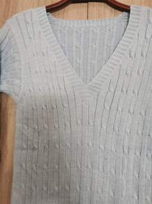 Women Sweaters - 藍色 - 查看 2