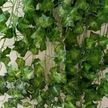 Artificial Vine Ivy Garland Leaves For Wedding Ceiling Decoration - Sweet Potato Leaves - View 2