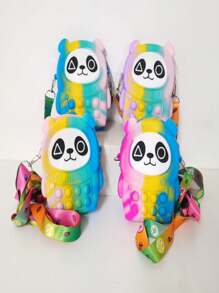 Kids Crossbody Bags - 玫紅色 - 查看 2