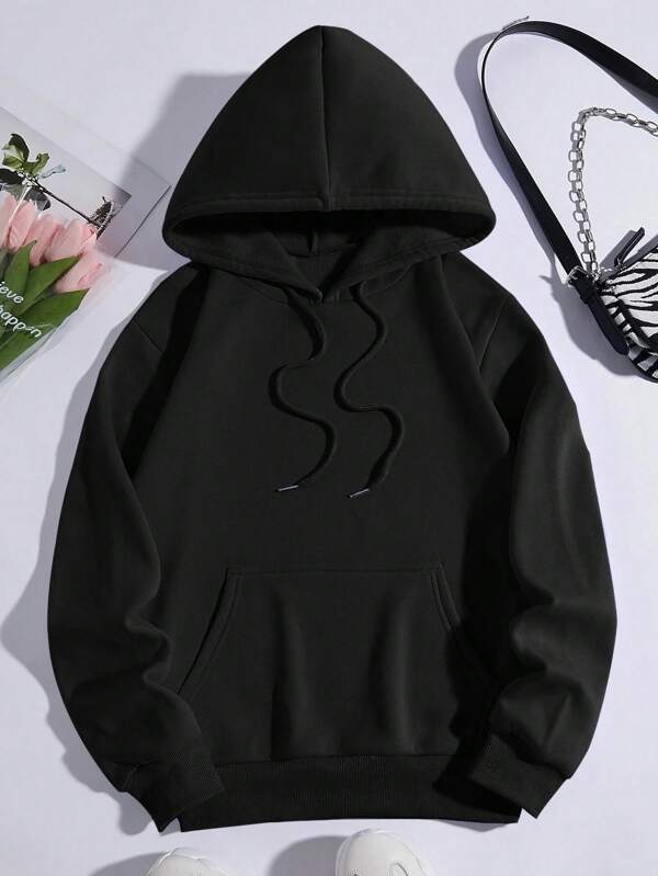 Blusa Moletom Canguru Com Capuz Algodão Qualidade Premium