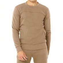 ALO YOGA Unisex Base Sweatshirt In Gravel - Gravel - View 1