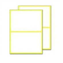 30pcs Stickers, 3.07x4.65 Inches Price Labels, Self-Adhesive Paper Tags - Matte White Labels For Folders Back To School