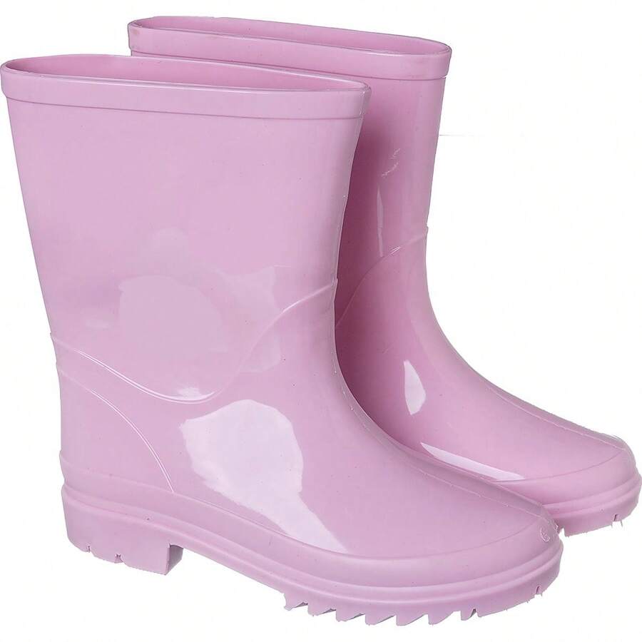 Kid's Rain Boots - Màu Hồng baby - Xem 1