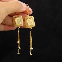 Luxury Dubai Women Wedding Jewelry Set 24k Gold Plated Saudi Arab Necklaces Bracelet Earrings Nigeria Bridal Banquet Parts - Necklace Set - View 4