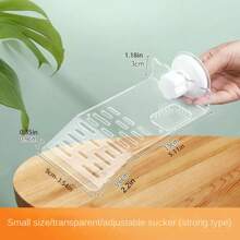 Turtle Basking Platform Climbing Platform Fish Tank Turtle Aquarium Basking Platform Acrylic Resting Platform High Water Turtle Climbing Deep Water Floating Platform - Clear - View 2