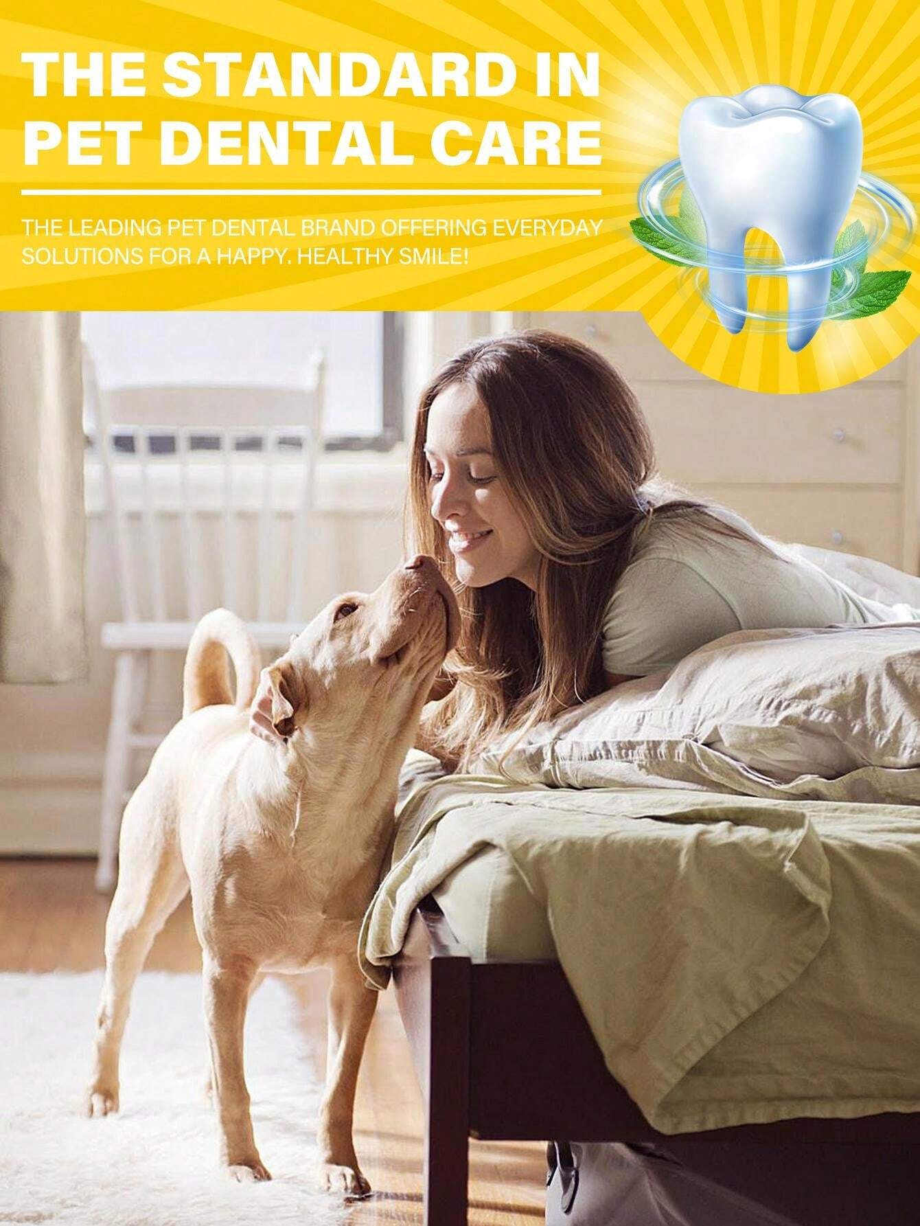 GJYC PET Advanced Pet Dental Care Kit Contains Toothpaste, Toothbrush