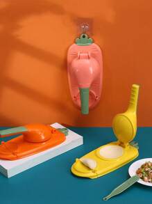 1pc Dumpling Maker Kitchen Tool For Making Dumpling Wrappers, Slouchy Man Dumpling Skin Machine Household Dumpling Skin Mold - Multicolor - View 1