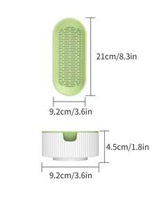 1pc Hydroponic Cat Grass Planting Pot, Color Block Hydroponic Cat Grass Box (Not Including Seeds)