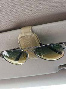 車用眼鏡架,遮陽板組織者,多功能車用眼鏡夾 - 黑色 - 查看 21