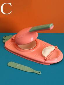 1pc Dumpling Maker Kitchen Tool For Making Dumpling Wrappers, Slouchy Man Dumpling Skin Machine Household Dumpling Skin Mold - Multicolor - View 4