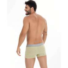 Men Boxers - Żółty - Zobacz 3