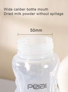 1个婴儿宽口防摔防滑PP材质硅胶奶嘴奶瓶，适合0-1岁宝宝 - 藍色 - 查看 7