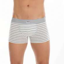 Men Boxers - לבן - ראה 1