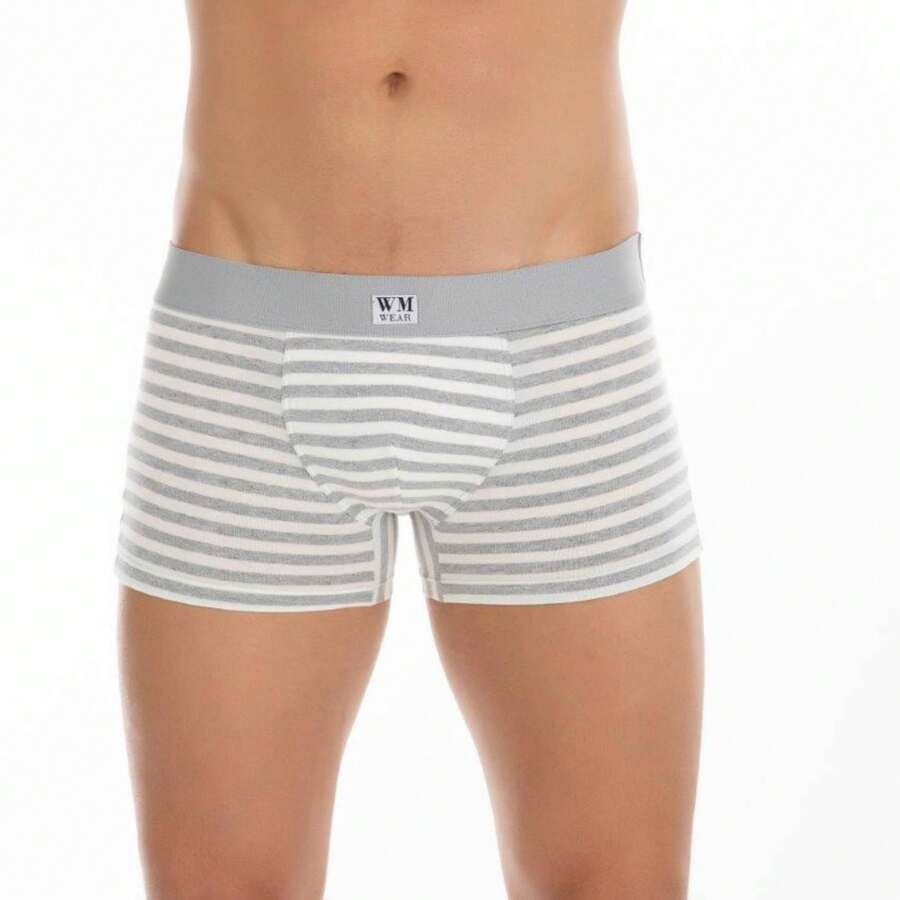 Men Boxers - לבן - ראה 1