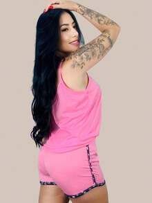 Women Pajama Sets - 彩色 - 查看 2