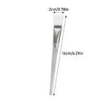 5 cái Pha lê Bàn chải mặt nạ Bộ , Công cụ làm đẹp - trắng - Xem 5