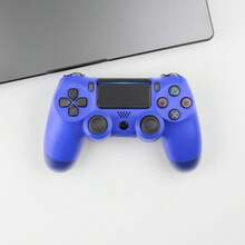 Controlador inalámbrico PC Gaming Gamepad Controlador de videojuegos con cable USB - Azul - Ver 2