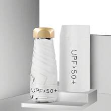 Umbrella And Rain Hat Umbrella - White - View 2