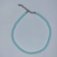 COLAR MIÇANGA/CHOKER NUVEN43 - Azul menta - Visão 1
