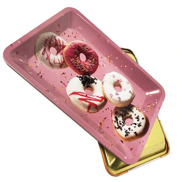 1pc Multi-Functional Metal Rolling Tray, Ideal Gift For Holiday & Birthday, Home Or Travel Accessory
