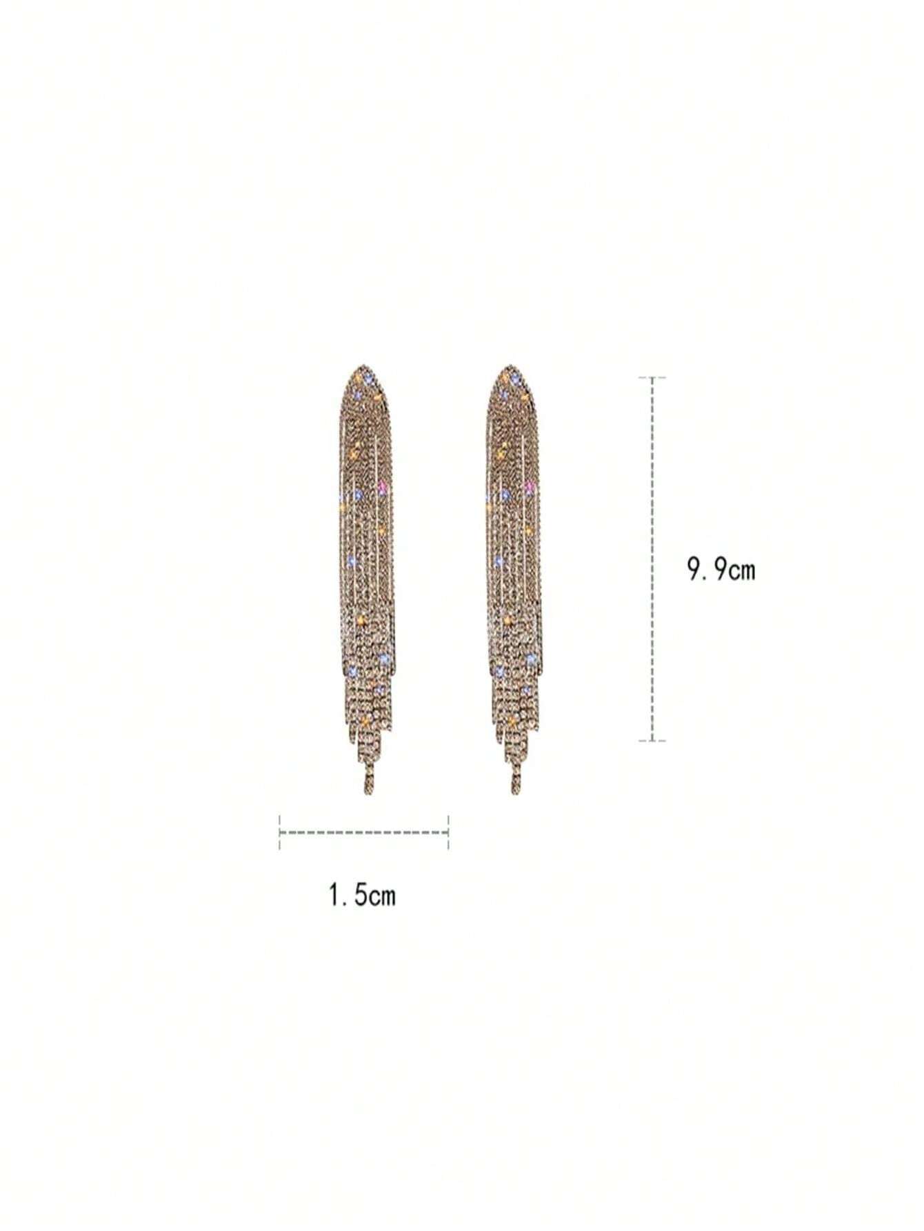 Rhinestone Snowflake Brooch Paste Stones Pin Gold Foil Back