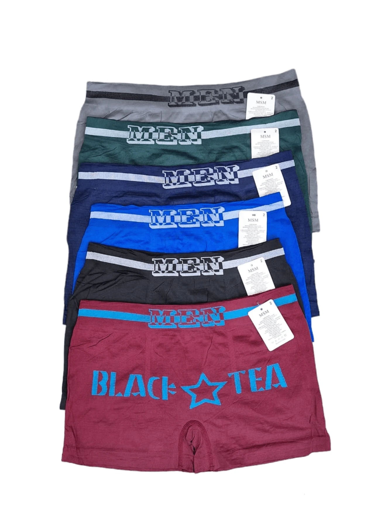 Calzoncillos Bóxer Unabux De Algodón 100% - Estampado A Cuadros, Cintura Elástica De Contraste, Tallas S A XXL